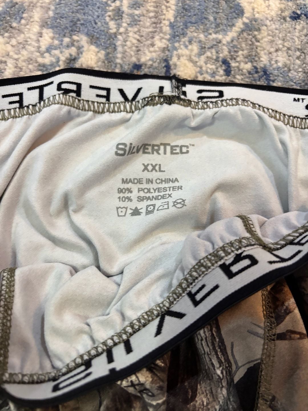 Silvertec Camouflage Base Layer Pants Size XXL 2