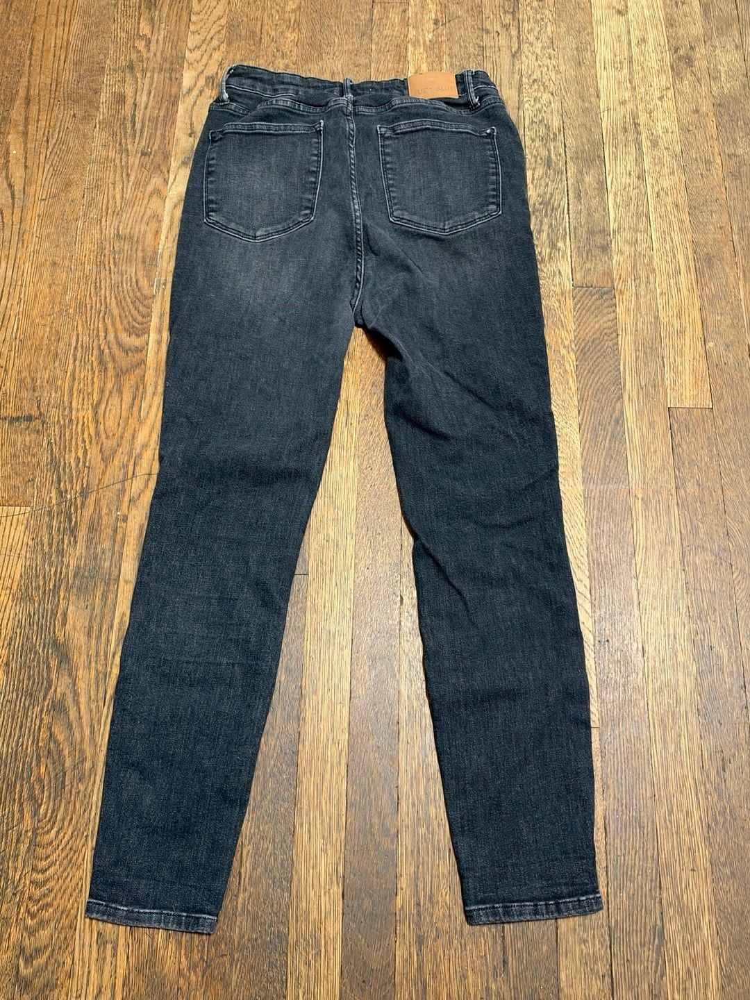 Judy Blue Skinny Jeans Black Wash High Rise Denim 13/31 8