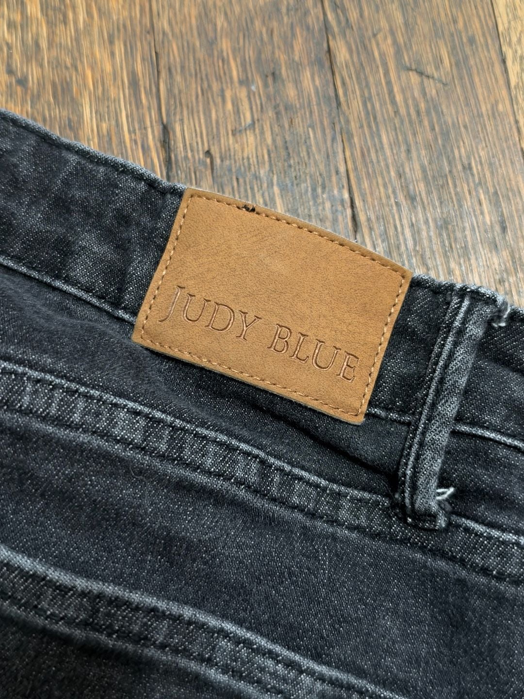 Judy Blue Skinny Jeans Black Wash High Rise Denim 13/31 10