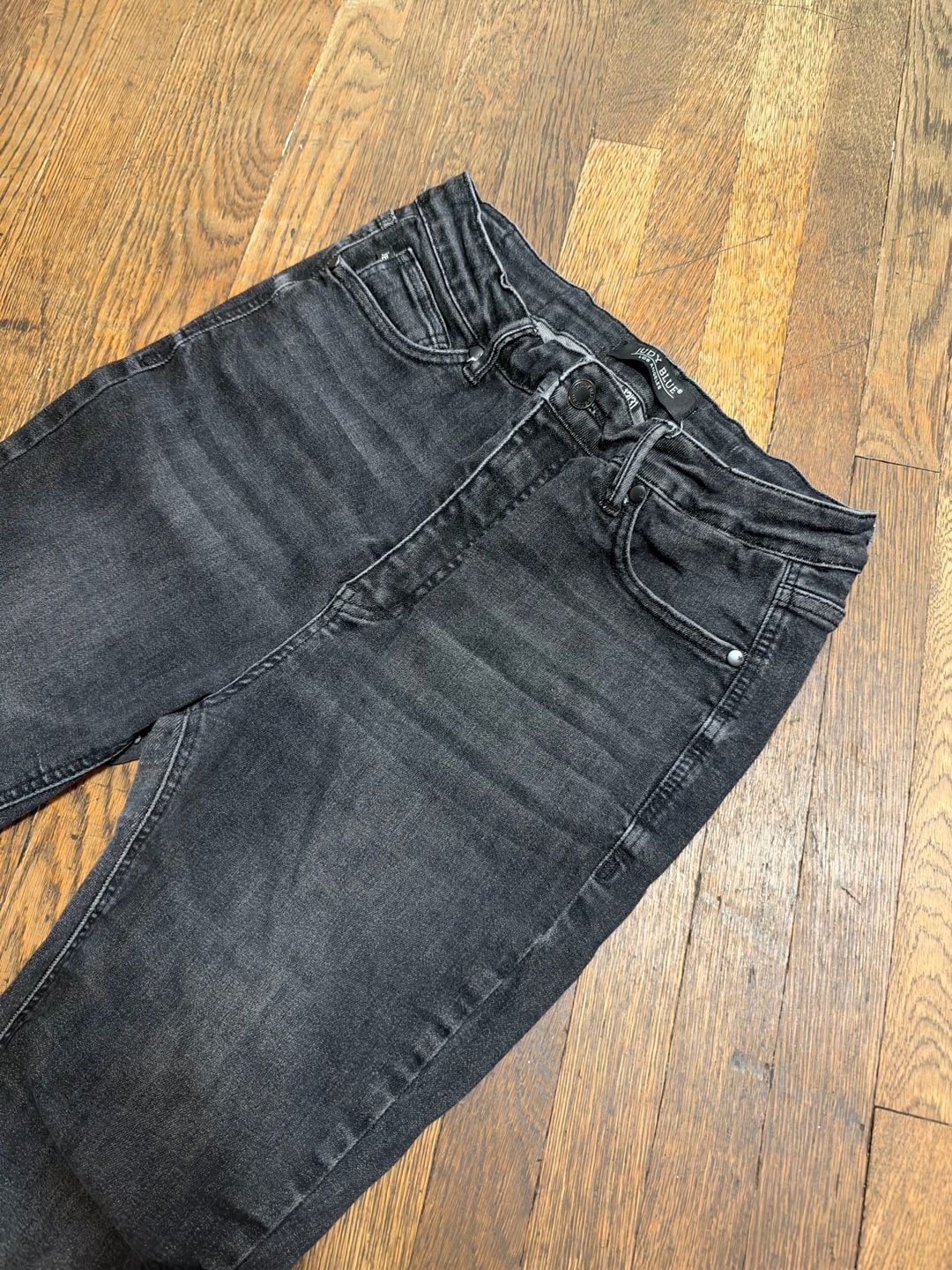 Judy Blue Skinny Jeans Black Wash High Rise Denim 13/31 11
