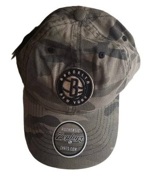 Zephyr Brooklyn Nets Camo Hat 2
