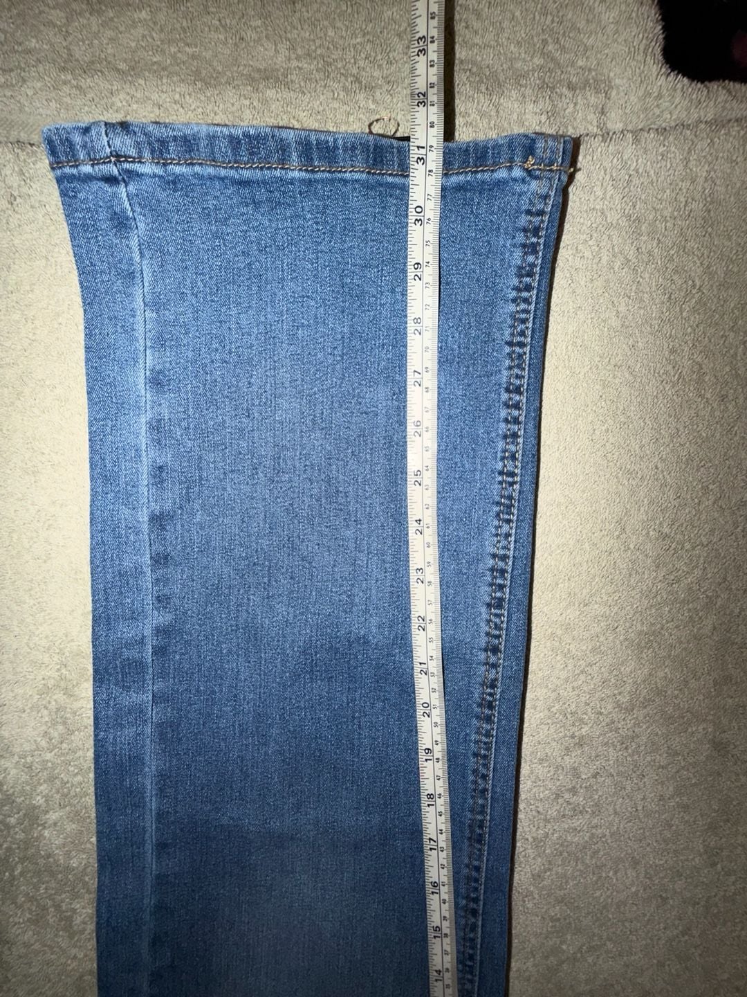 NWT Funuca High Waisted Blue Denim Jeans 10