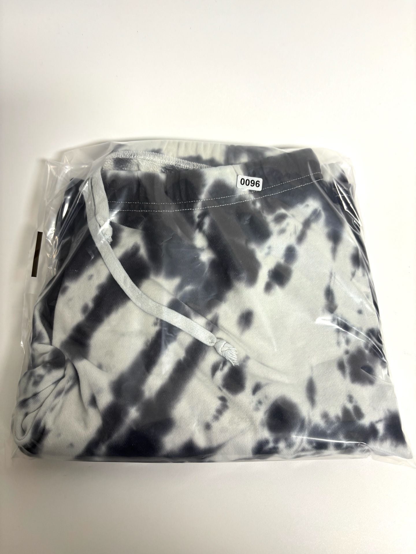 Dickies Tie Dye Sweatpants Black White Joggers Drawstring 9