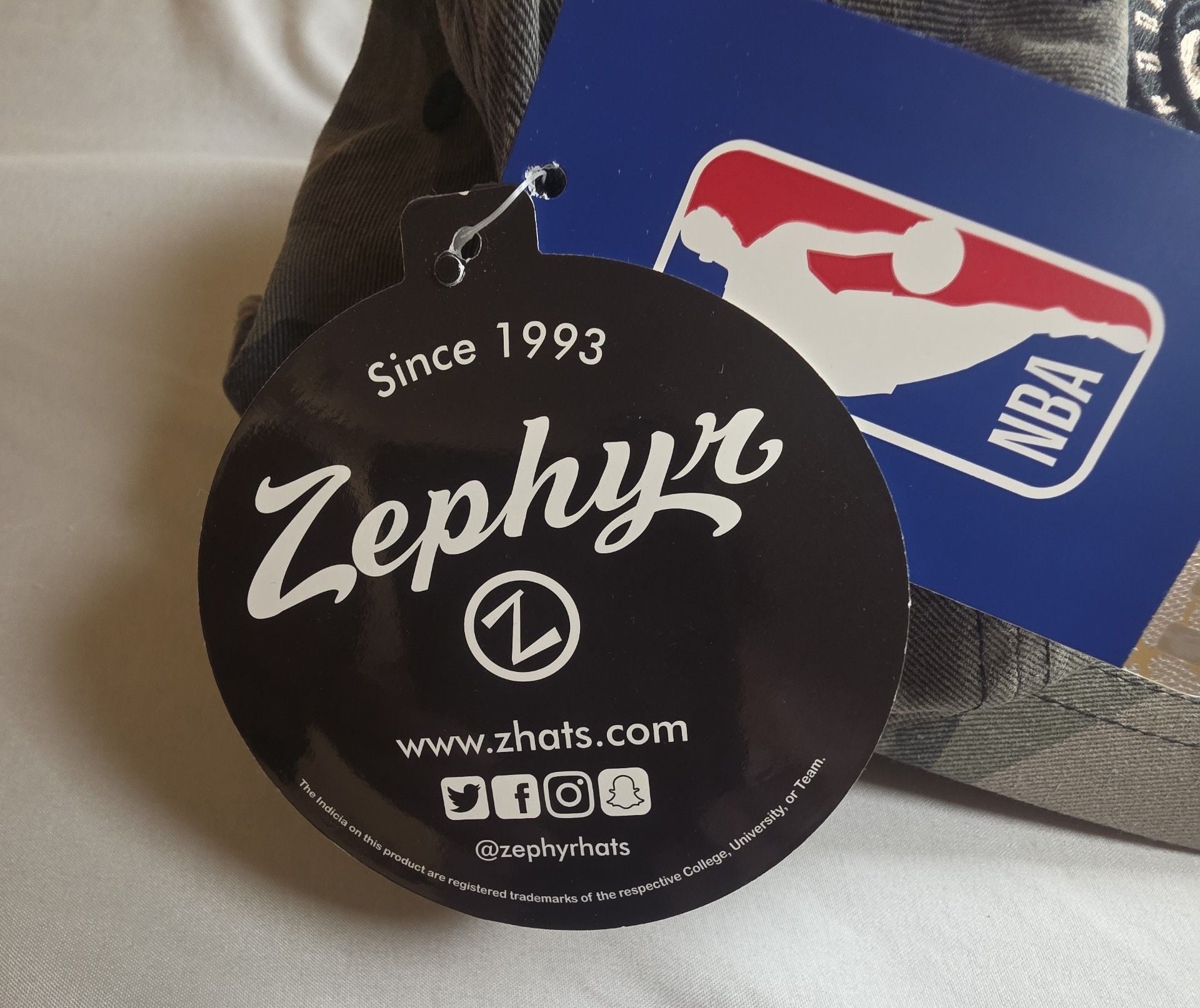 Zephyr Brooklyn Nets Camo Hat 3