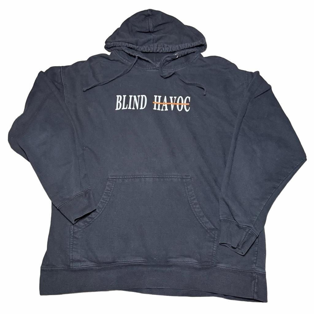Blind Havoc Hoodie Size XL Black Butterfly Logo Graphic Pullover 2