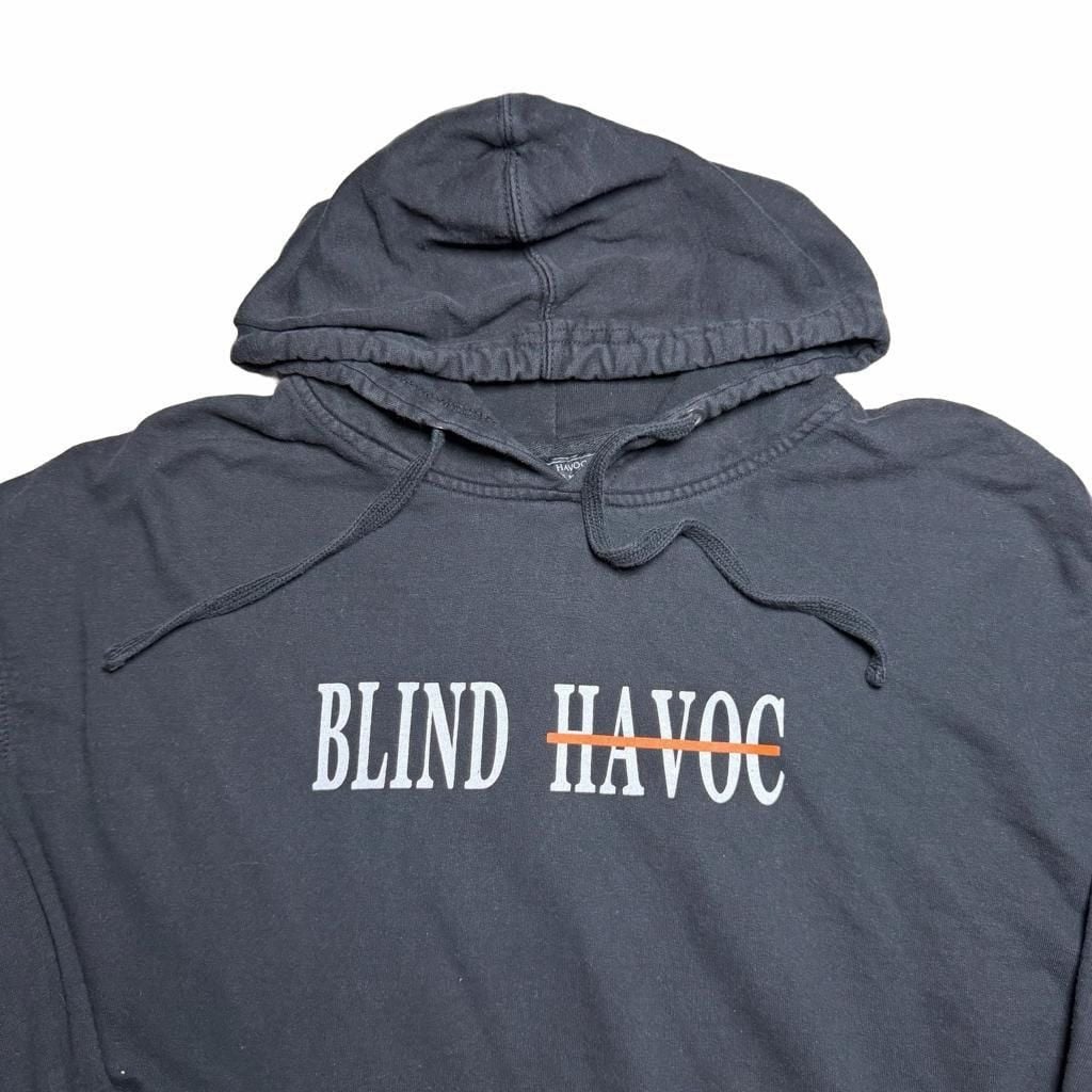 Blind Havoc Hoodie Size XL Black Butterfly Logo Graphic Pullover 3