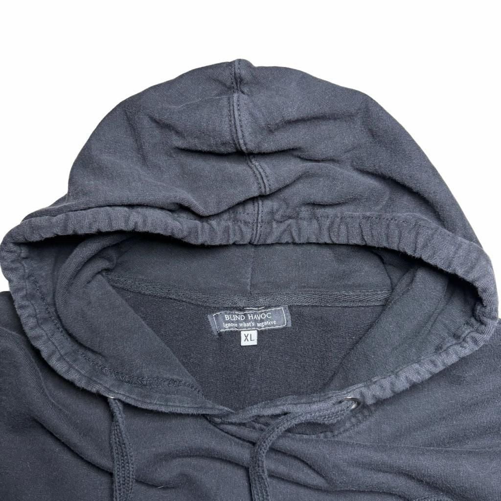 Blind Havoc Hoodie Size XL Black Butterfly Logo Graphic Pullover 5