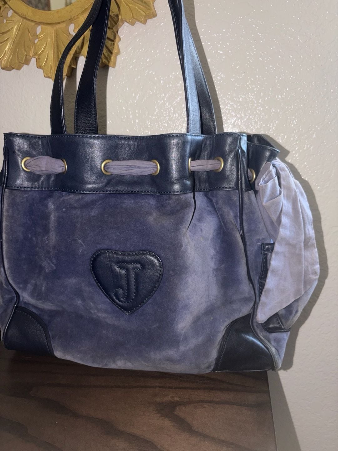 Juicy Couture Vintage Daydreamer Velour Bag 3