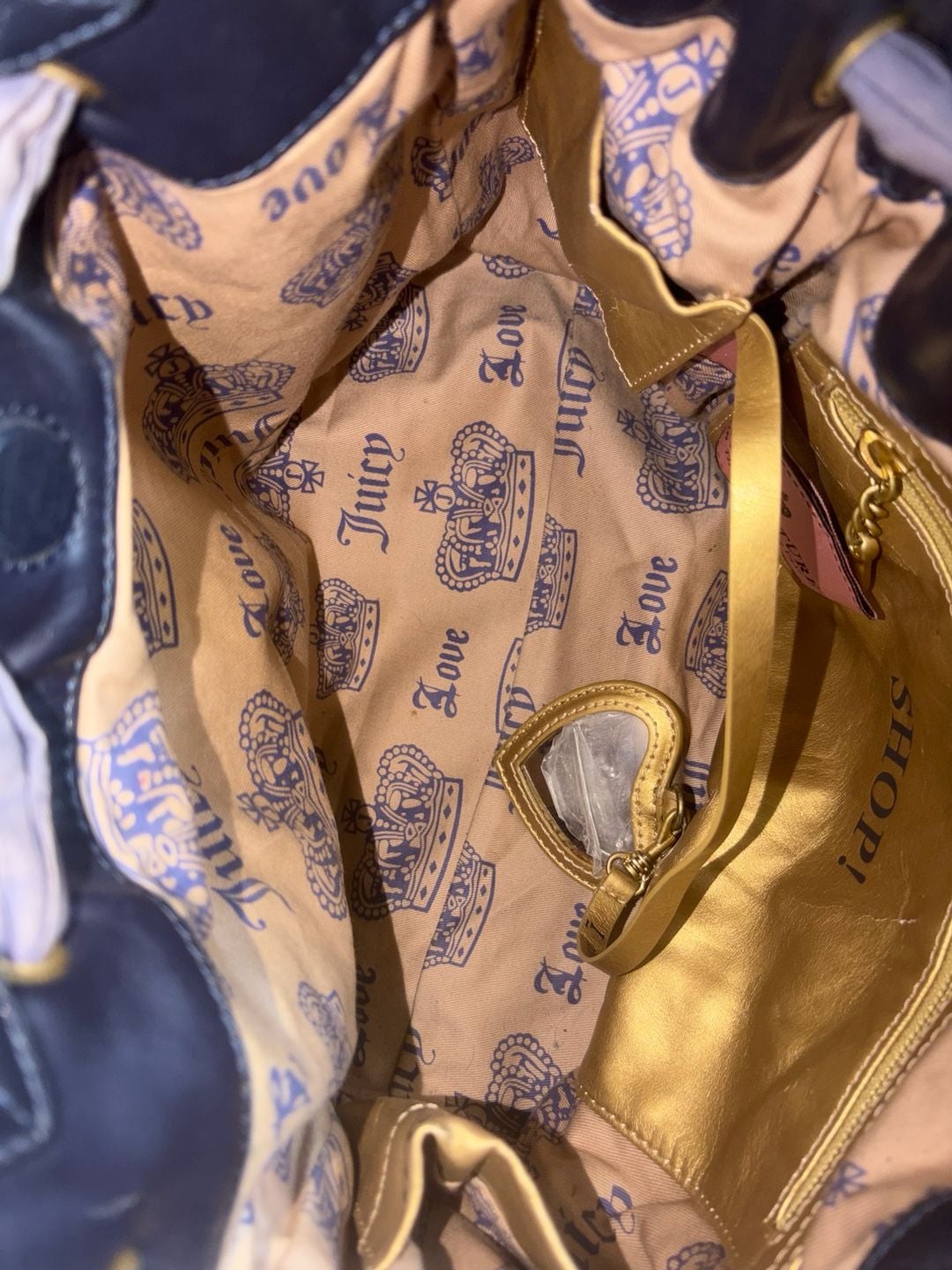 Juicy Couture Vintage Daydreamer Velour Bag 8