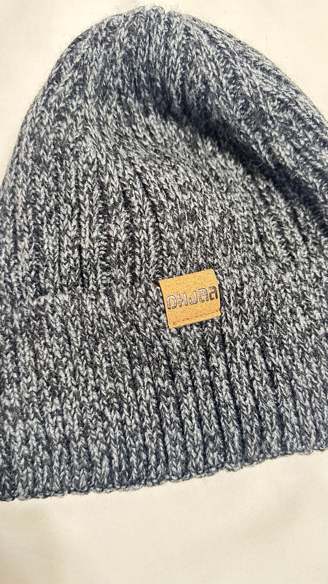 Dhuaa Fleece Lined Knit Beanie Charcoal Gray 3