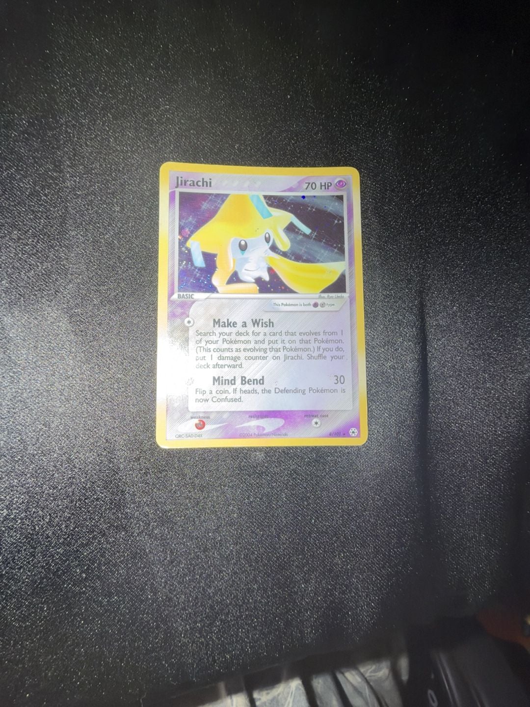 Pokemon Jirachi 8/101 EX Hidden Legends Holo Rare 1