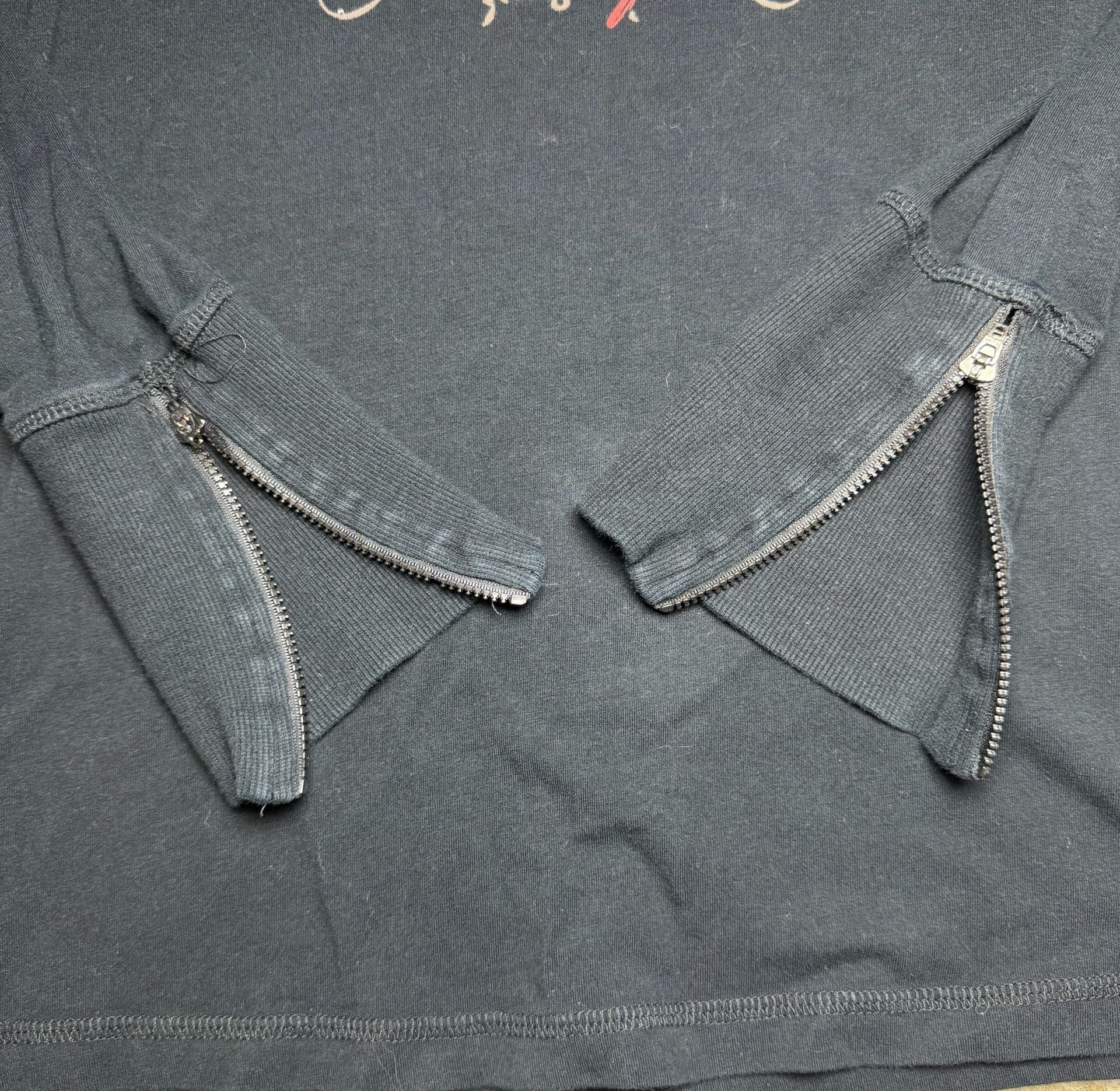 Harley-Davidson Long Sleeve Shirt Size Medium Black Deadwood 6