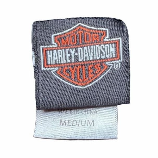 Harley-Davidson Long Sleeve Shirt Size Medium Black Deadwood 5