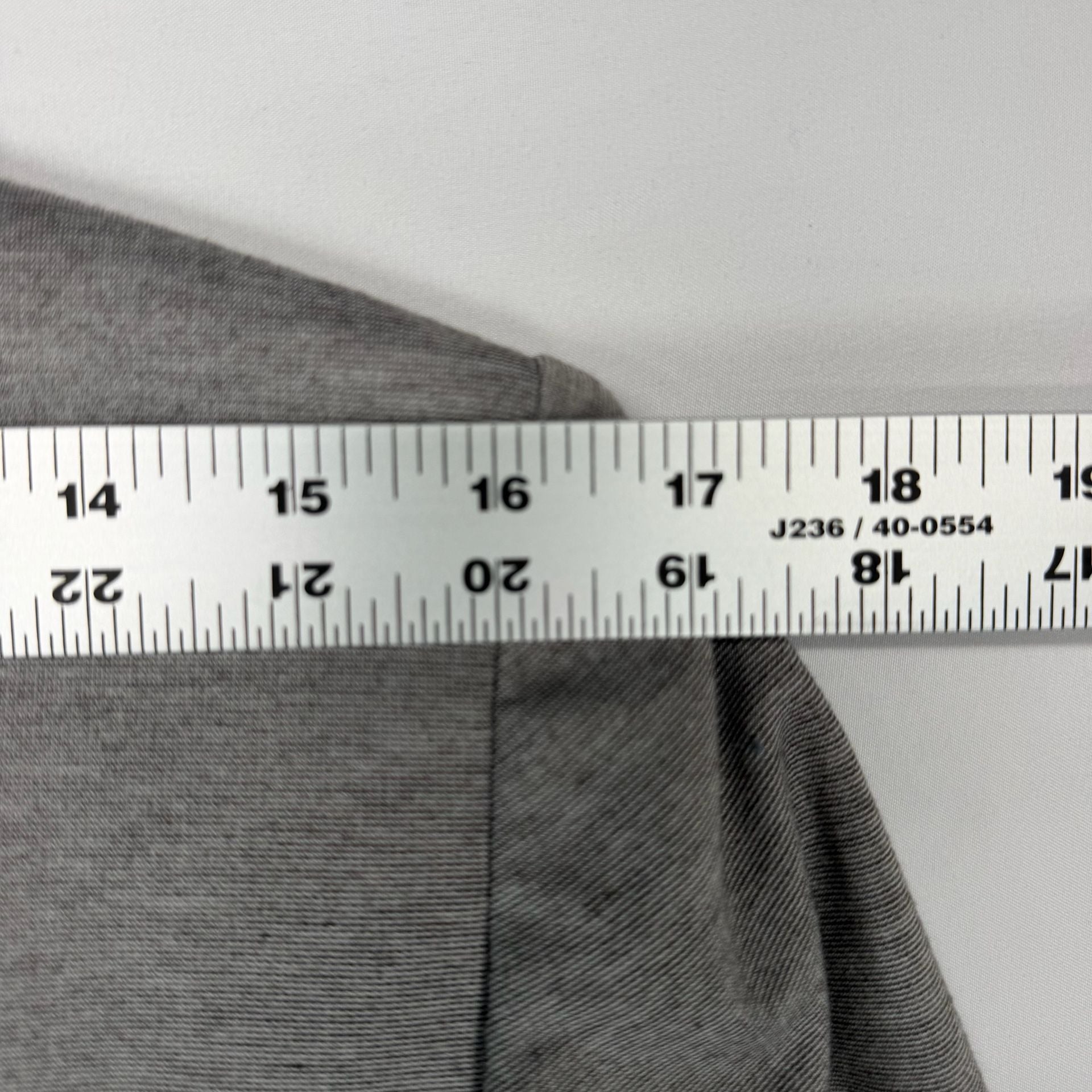 H&M Blazer Size US 12 Gray Lined Single Button Flap Pockets 7