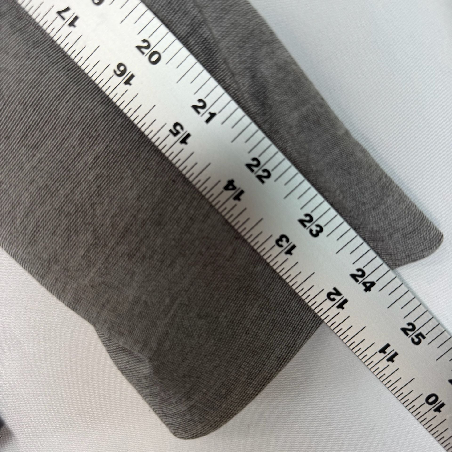 H&M Blazer Size US 12 Gray Lined Single Button Flap Pockets 9