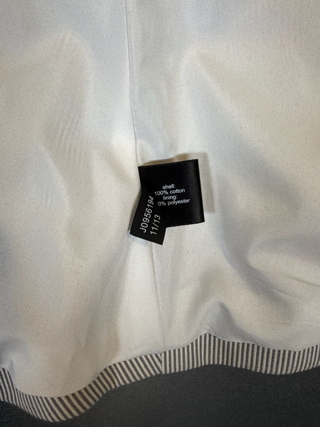 The Limited Seersucker Blazer Size S Striped Cotton Jacket 5