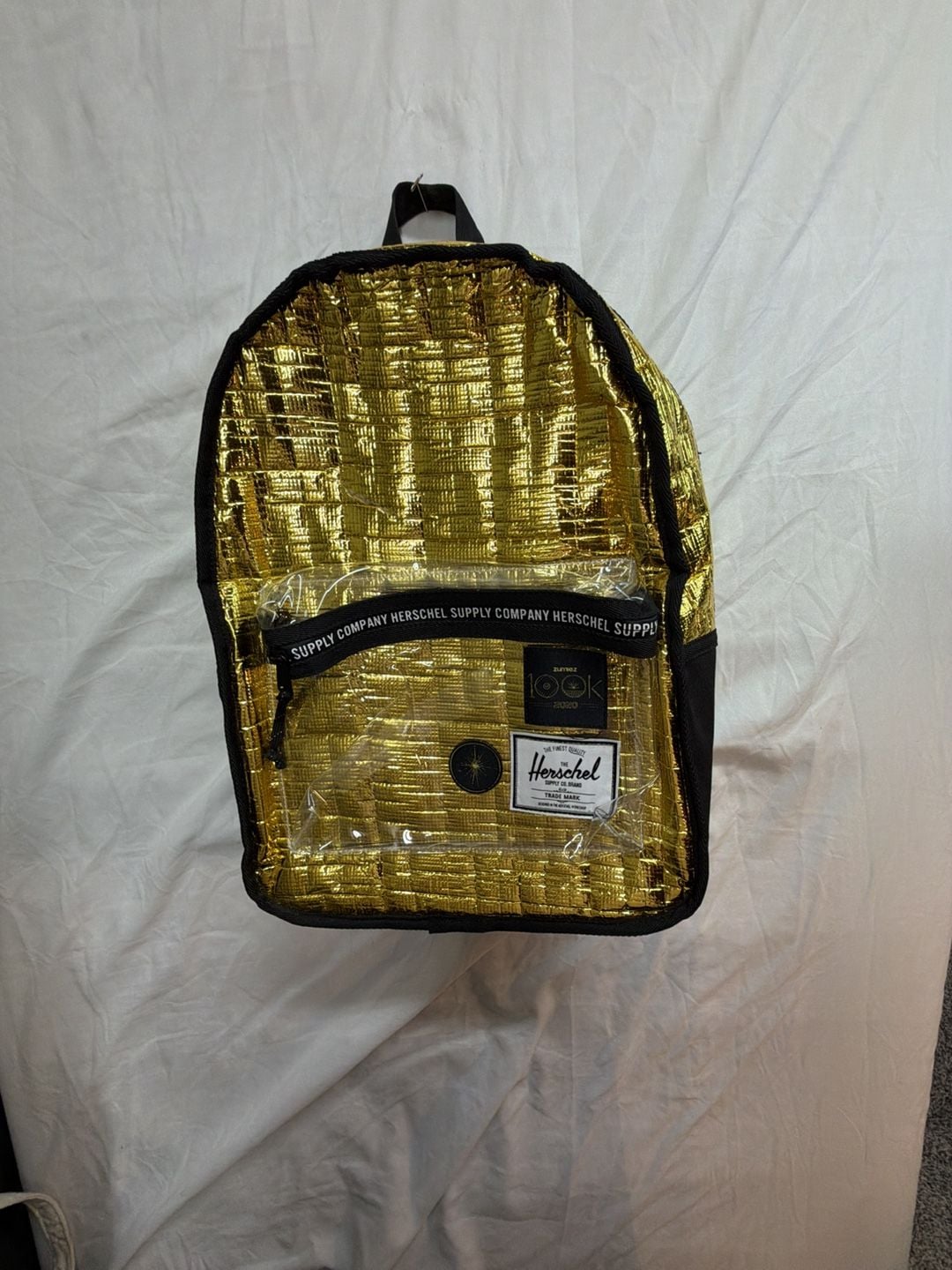 Herschel Zumiez 100K 2020 Limited Edition Gold Foil Backpack 2