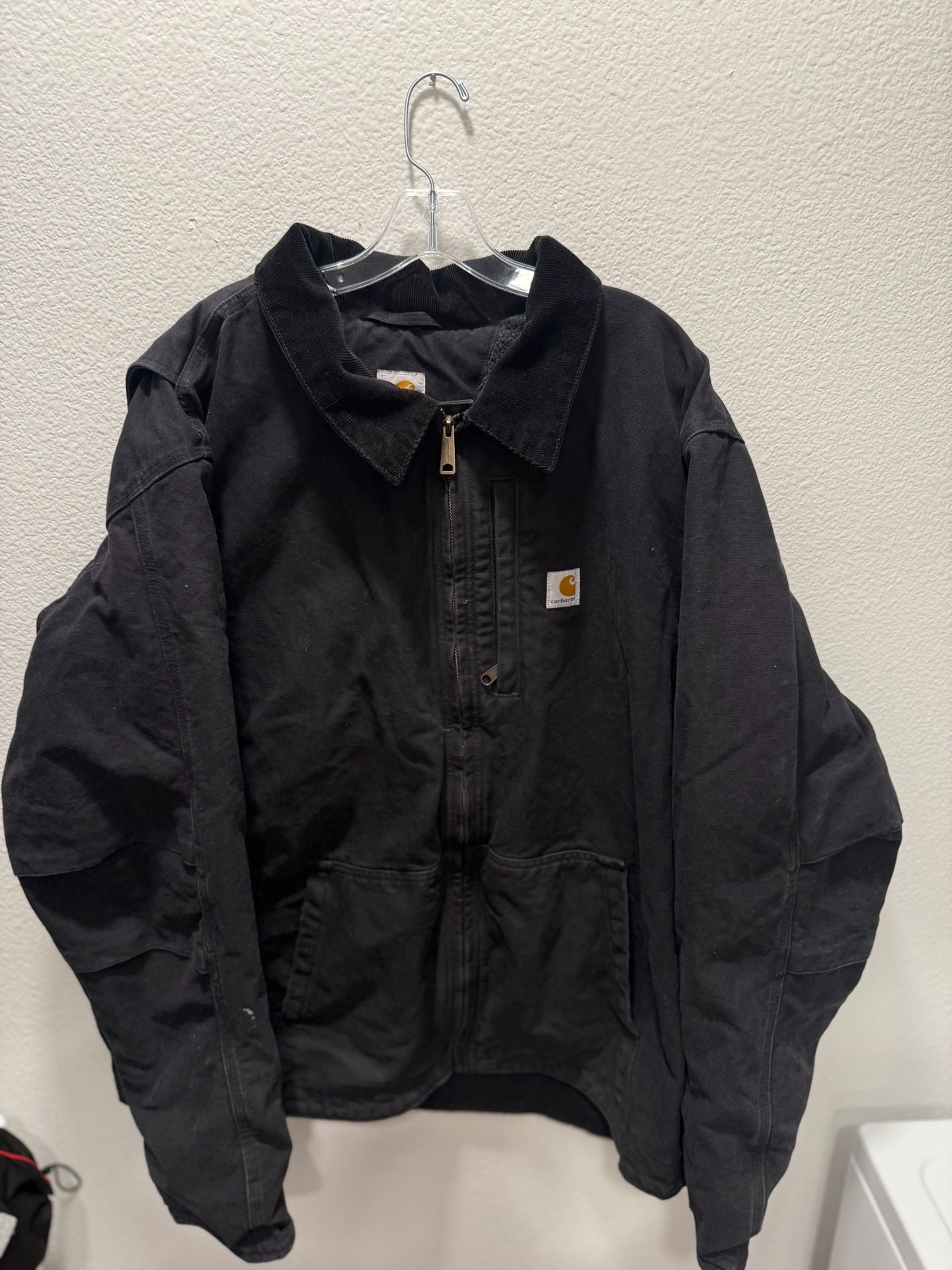 Carhartt Full Swing Armstrong Jacket Size 2XL Tall Black Sherpa Lined 2