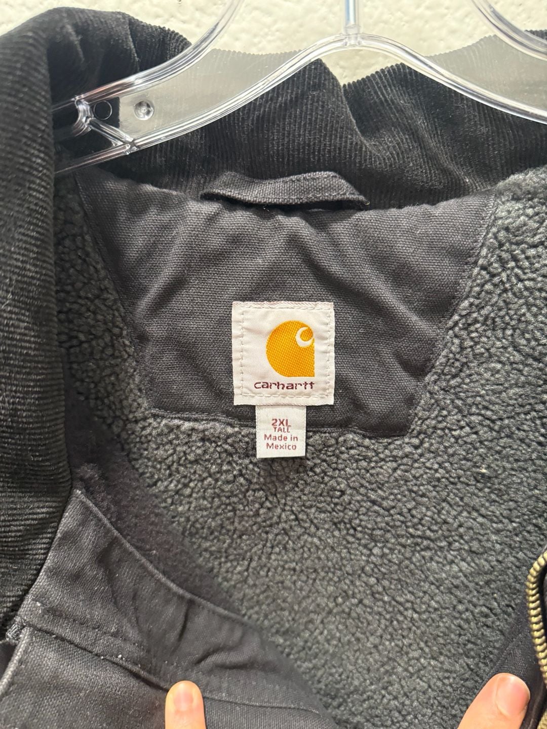 Carhartt Full Swing Armstrong Jacket Size 2XL Tall Black Sherpa Lined 5