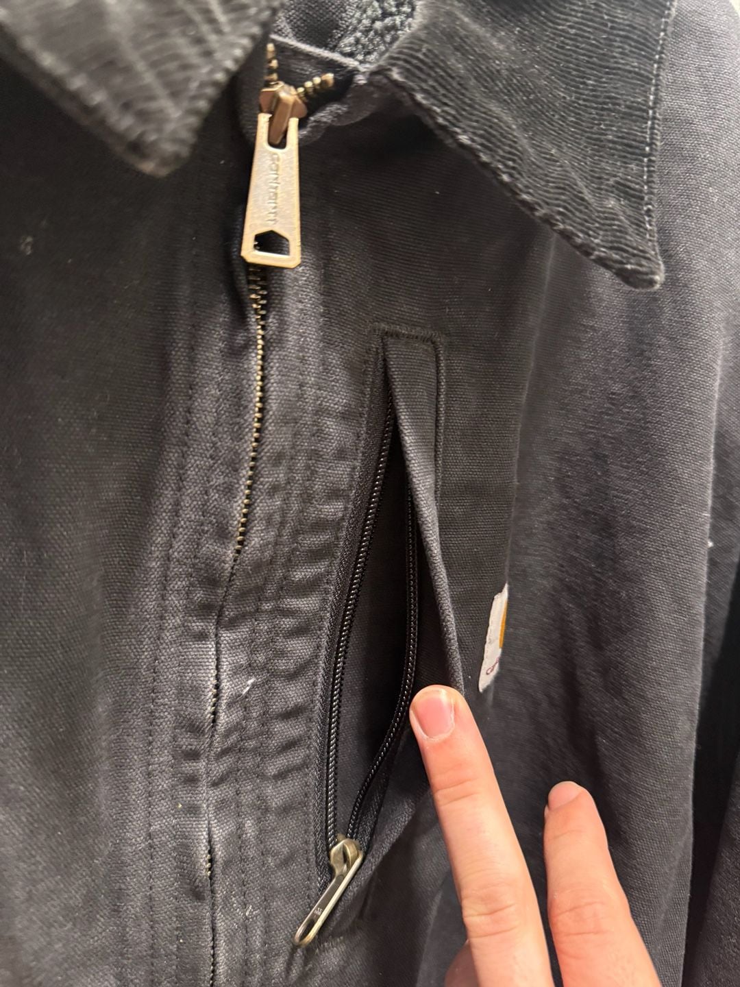 Carhartt Full Swing Armstrong Jacket Size 2XL Tall Black Sherpa Lined 7