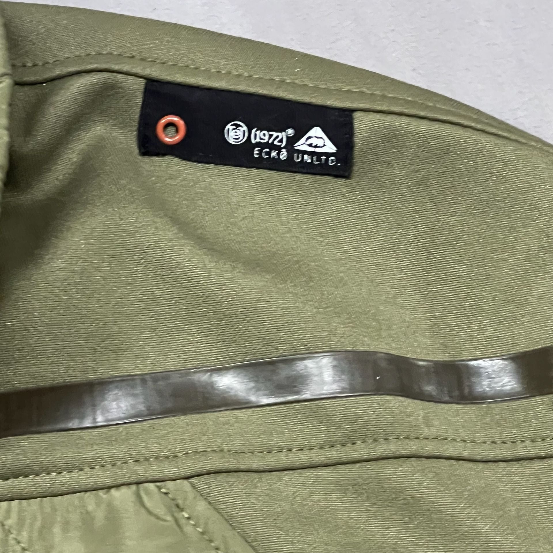 Ecko Unltd. Jacket Size Large Olive Green Full Zip Utility Track Jacket 14