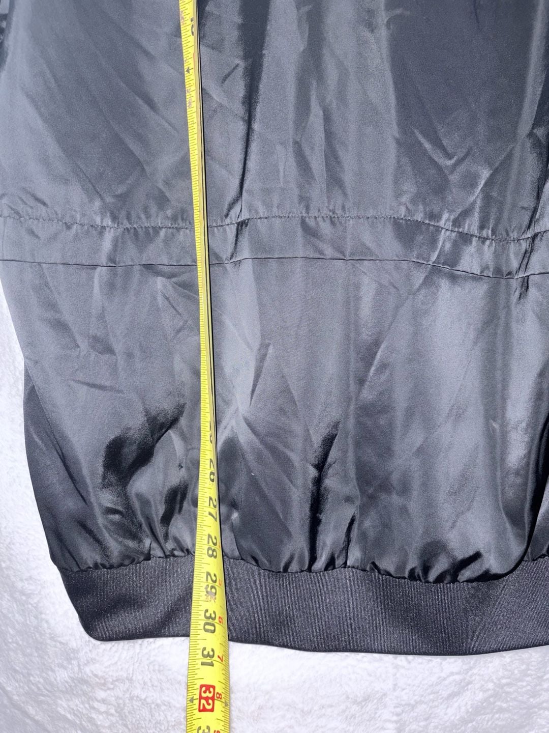 Adidas Jacket Size M Black Track Windbreaker Full Zip 8