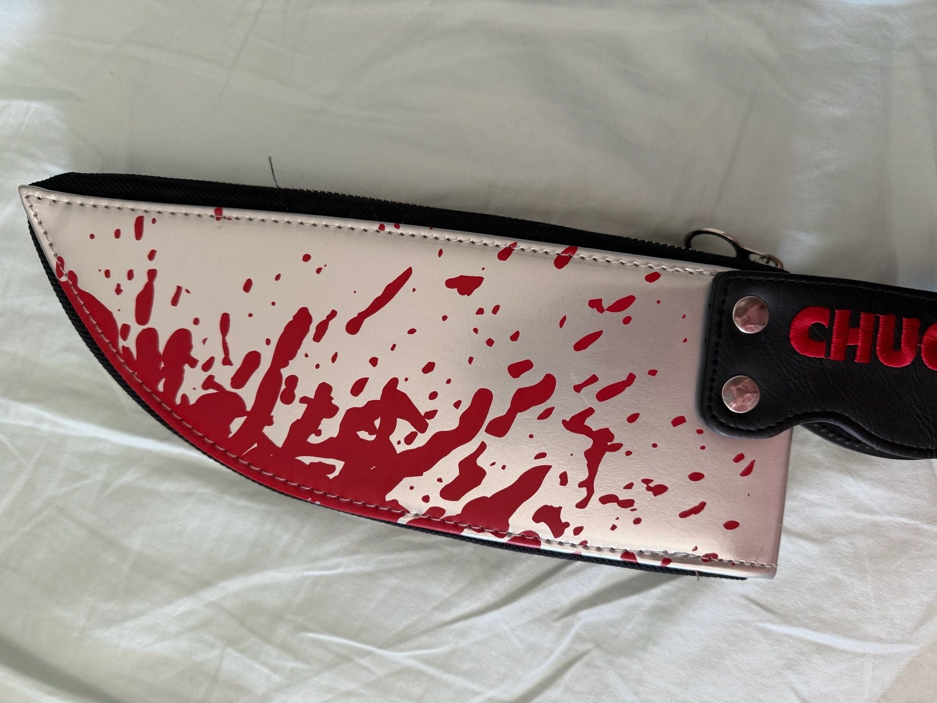 Chucky Knife Wristlet Bag Bloody Cleaver Purse Child's Play 5