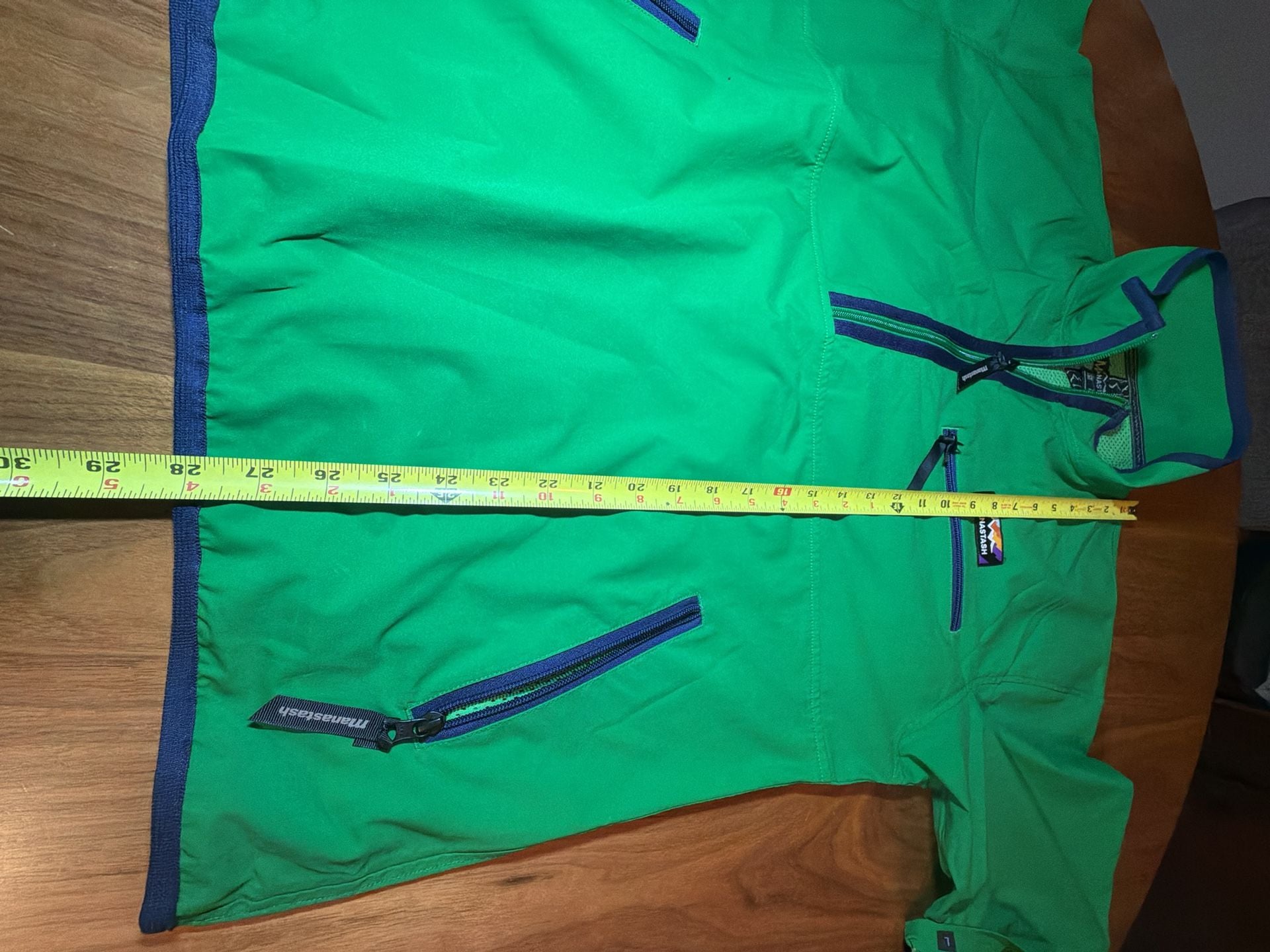 Manastash Anorak Jacket Size Usa M / Jpn L Green Half Zip Pullover 7