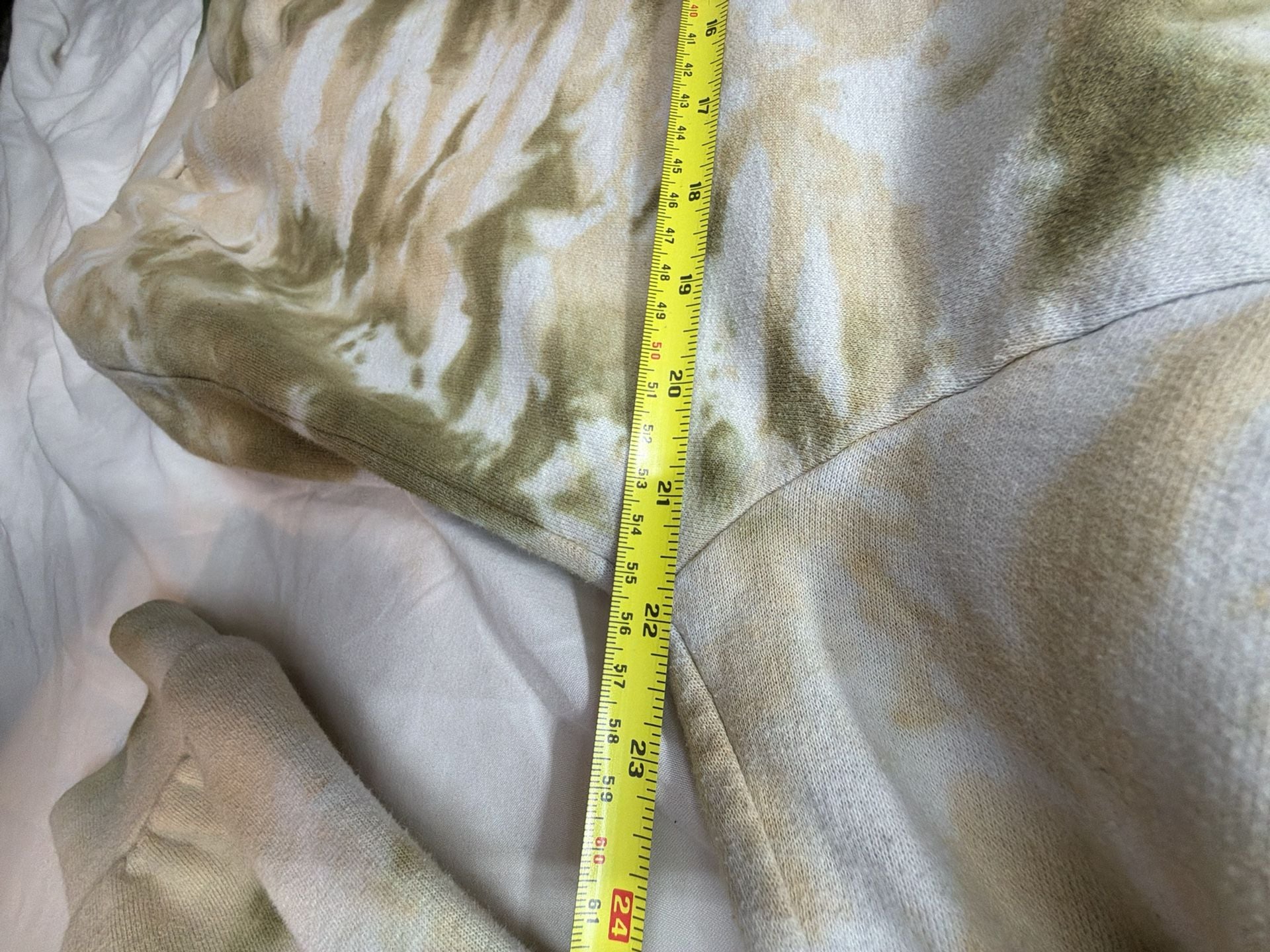 Aaliyah Hoodie Size M Green Tie Dye Graphic Sweatshirt 6