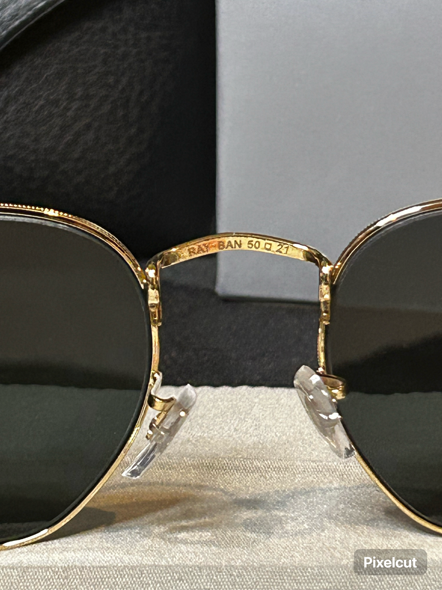 Ray-Ban Hexagonal Sunglasses Size 50 Gold G-15 Lens RB3548 4