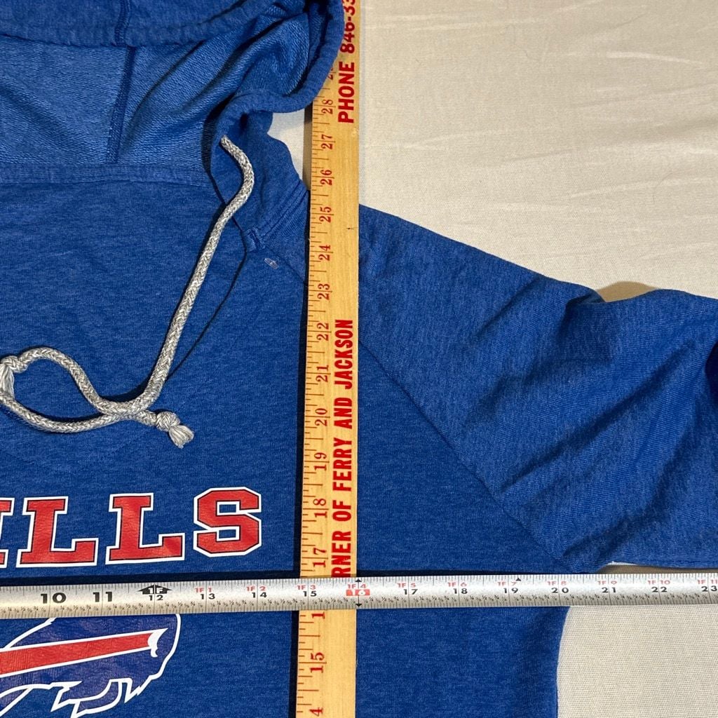 NFL Buffalo Bills Royal Blue Heather Size S 4