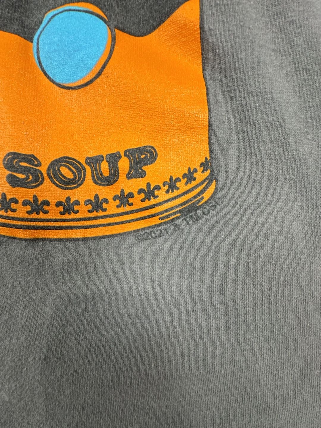 Andy Warhol Campbell's Soup T-Shirt Size L Gray Pop Art 4