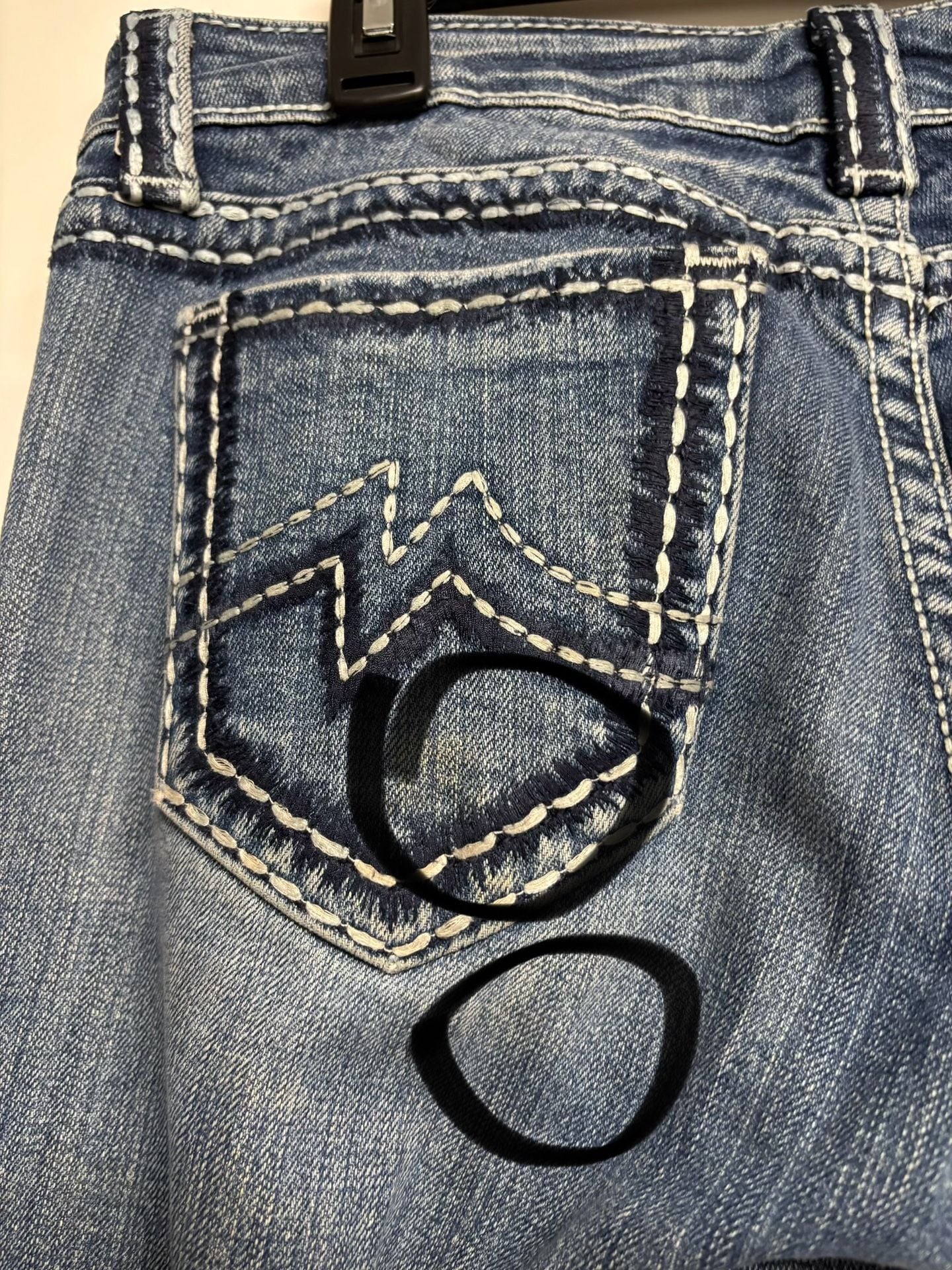 Miss Me Sunny Boot Jeans Size 30 Rollingwood Blue Denim Bootcut 11