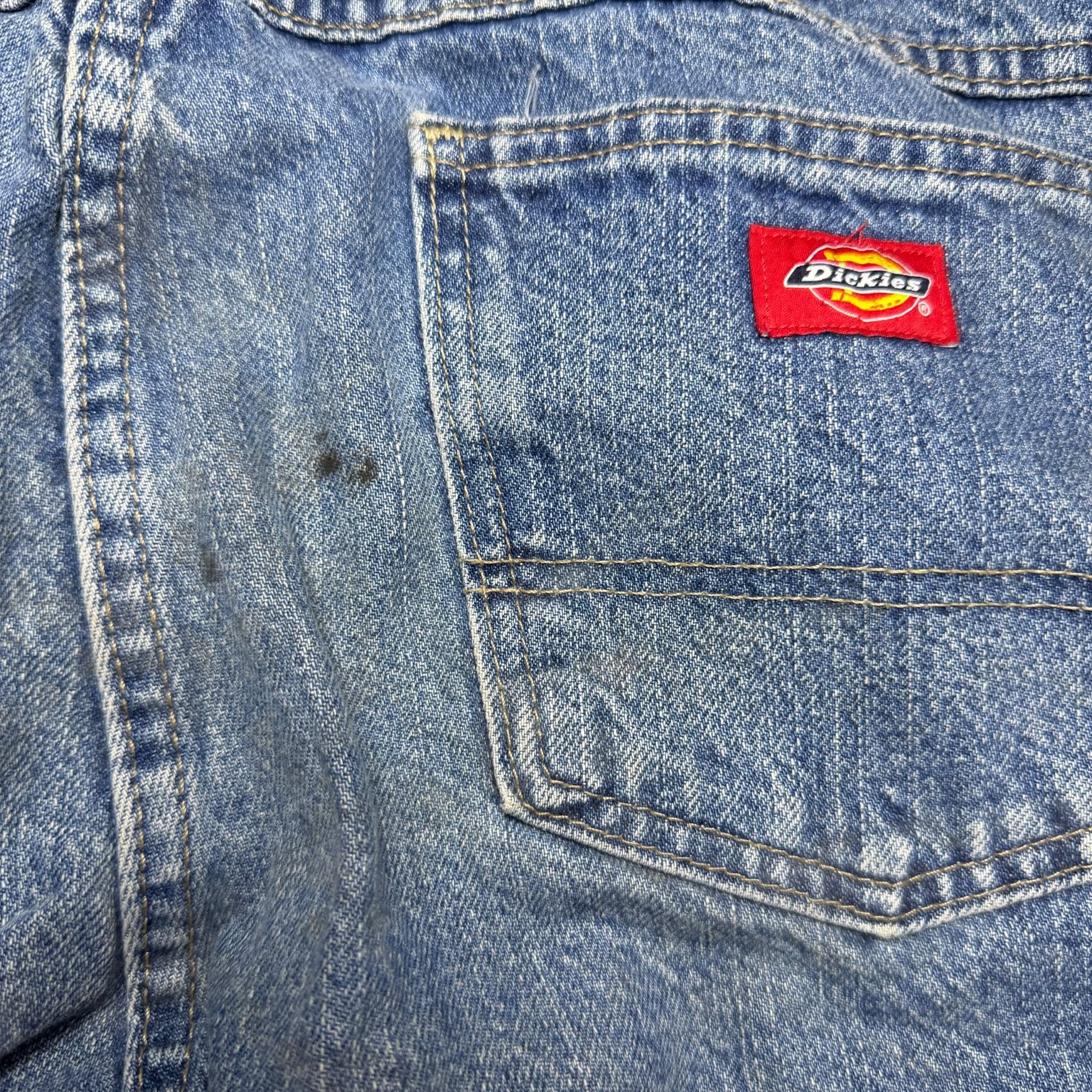 Dickies Blue Denim Relaxed Work Jeans 7