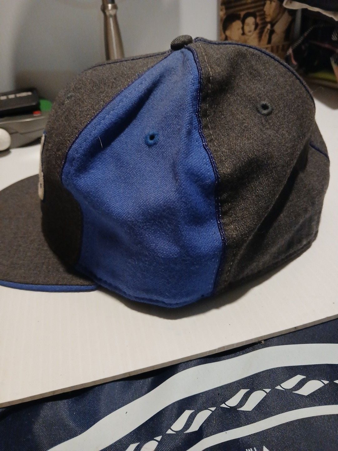Headgear Newark Eagles Fitted Hat Size 8 Wool Negro Leagues Baseball Cap 5