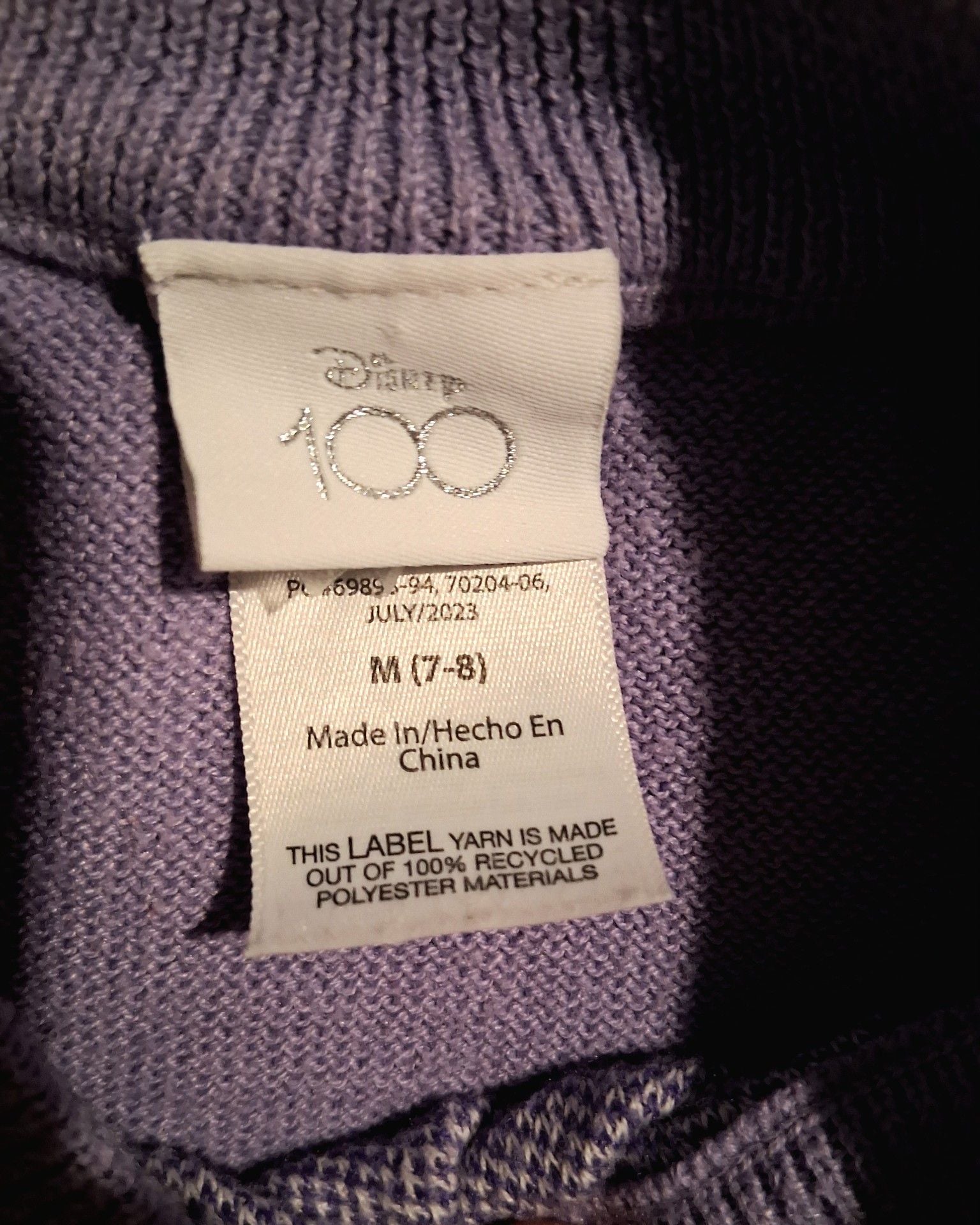 Disney Merry and Bright Sweater Purple 3