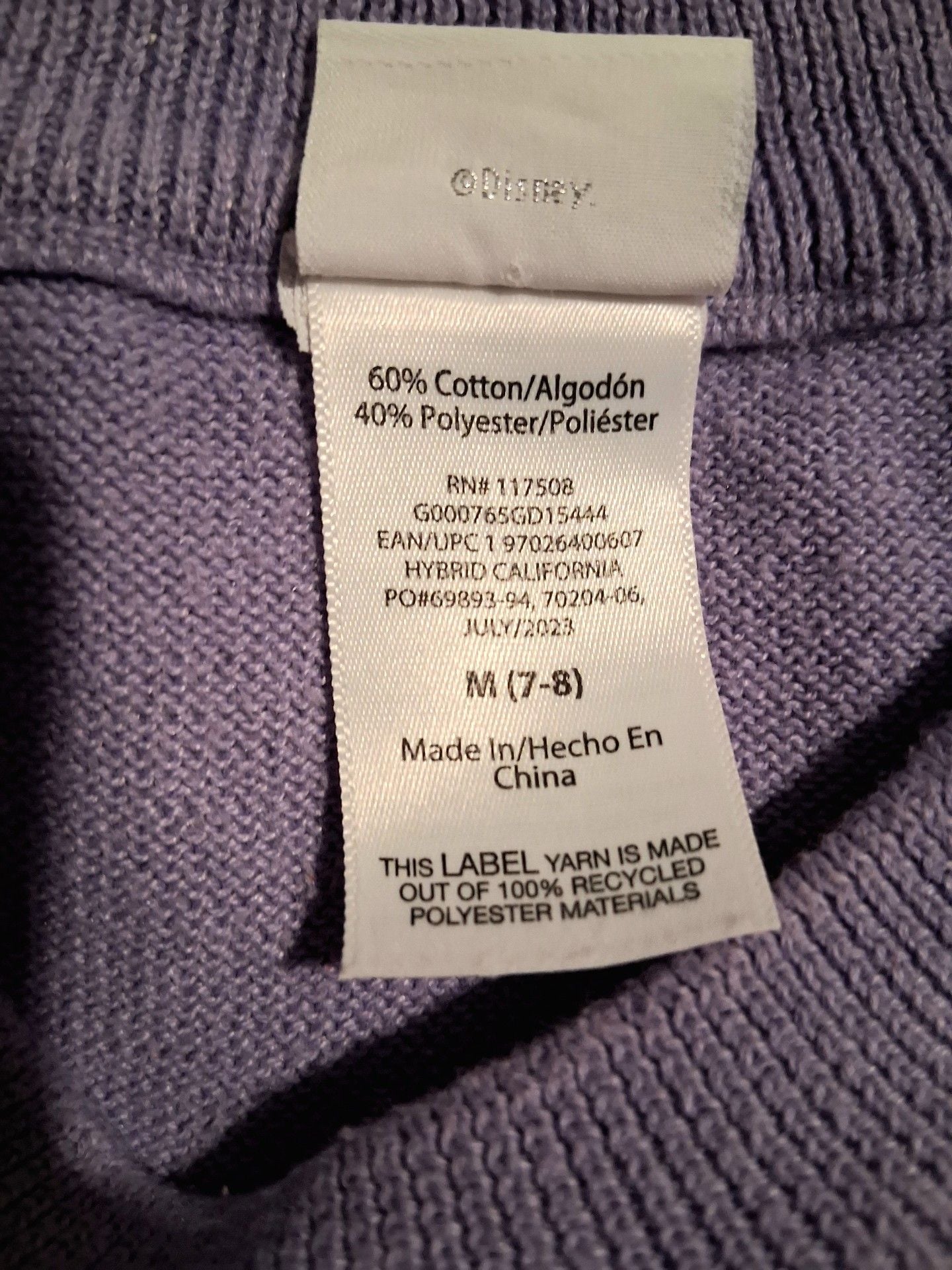 Disney Merry and Bright Sweater Purple 4