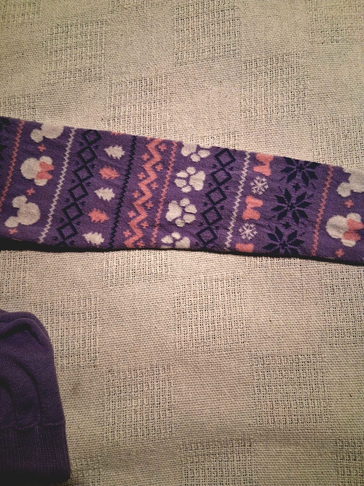 Disney Merry and Bright Sweater Purple 6