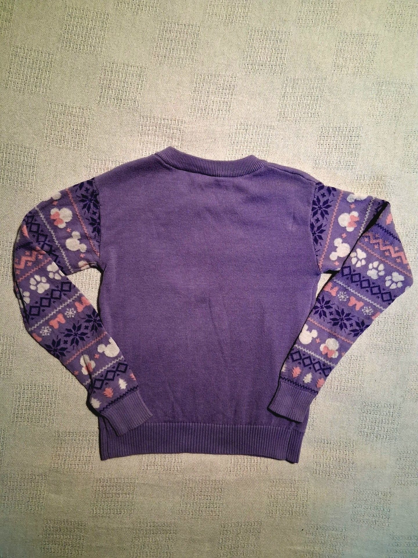 Disney Merry and Bright Sweater Purple 8