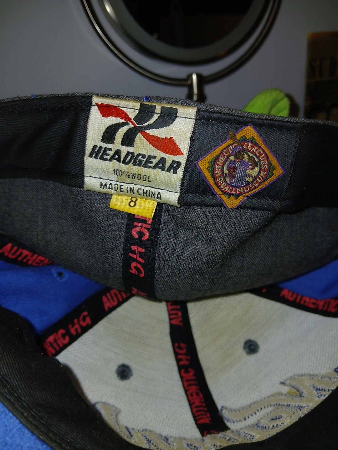 Headgear Newark Eagles Fitted Hat Size 8 Wool Negro Leagues Baseball Cap 6