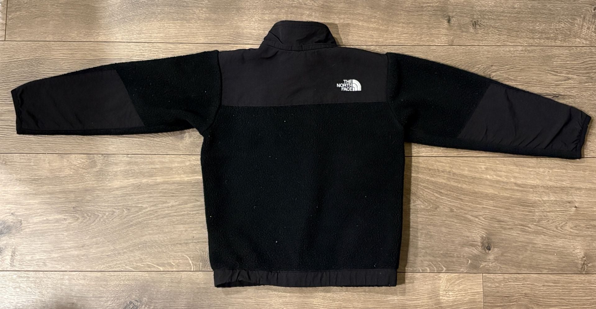 The North Face Denali Fleece Jacket Size 3T Black Full Zip Toddler 4