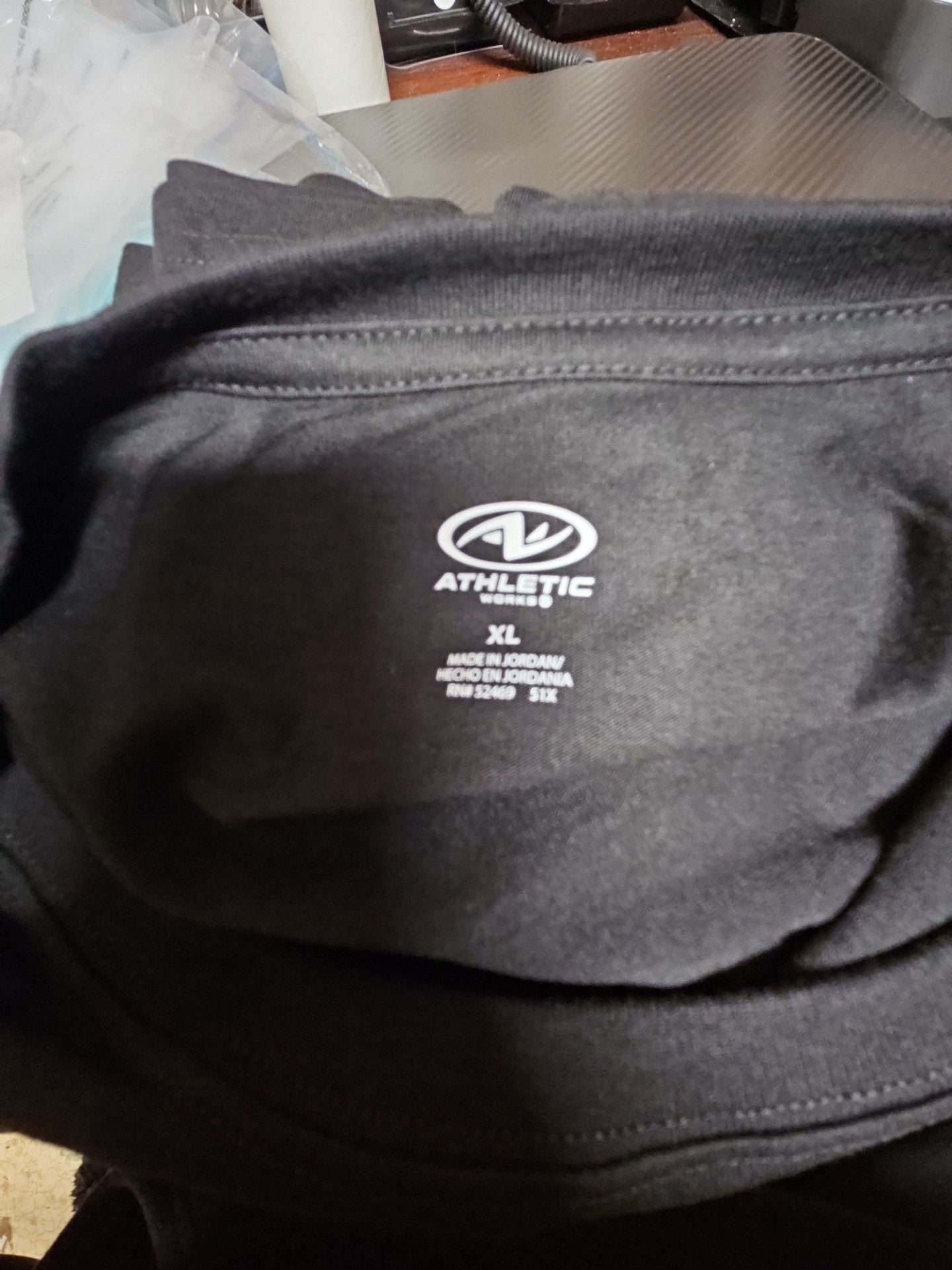 (308) Athletic Works T-Shirt Size XL Black 4