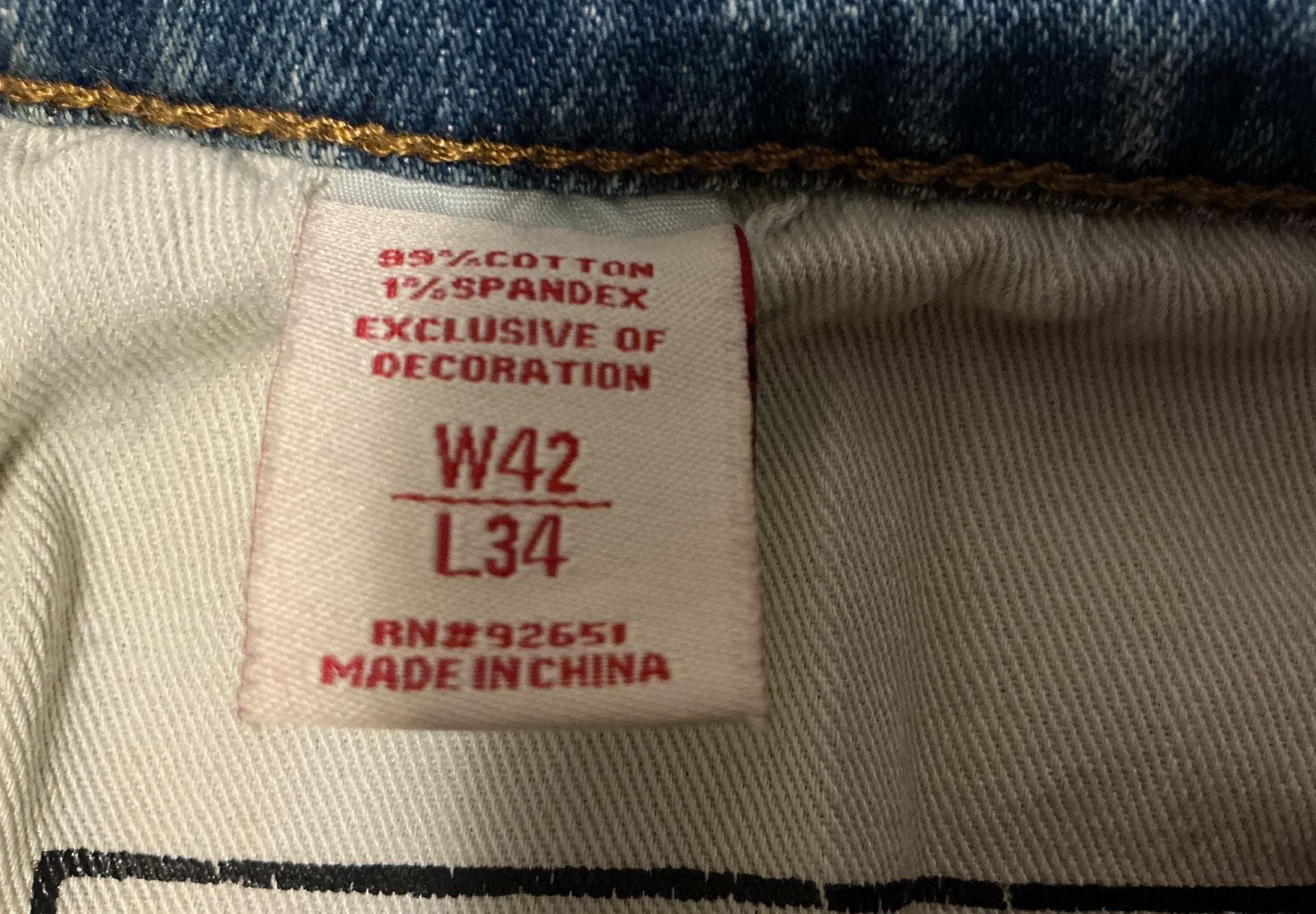 Côte de Nuits Guerre et Paix Distressed Utility Cargo Jeans 9