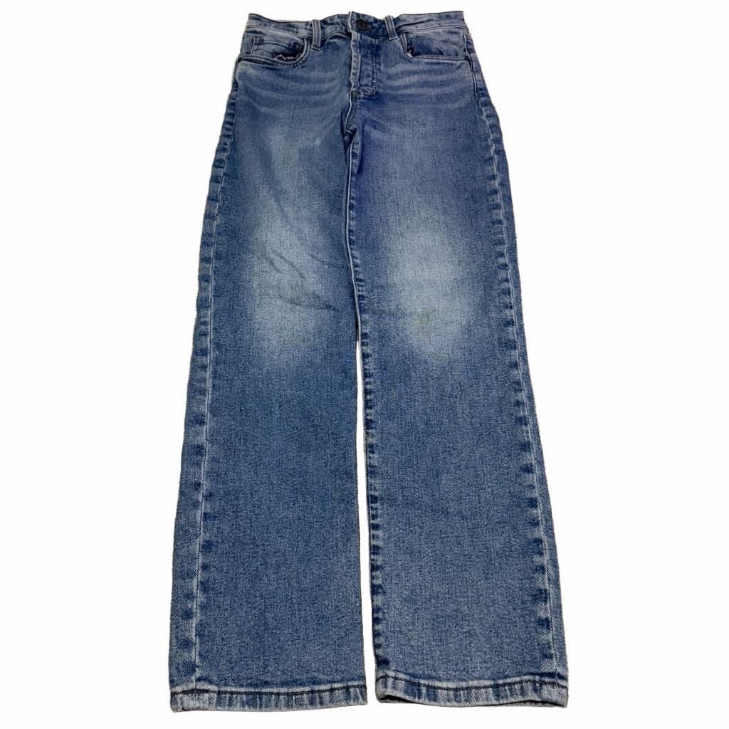 Kut From The Kloth Rosa Jeans Modern Wide Leg Jeans Blue Denim 2