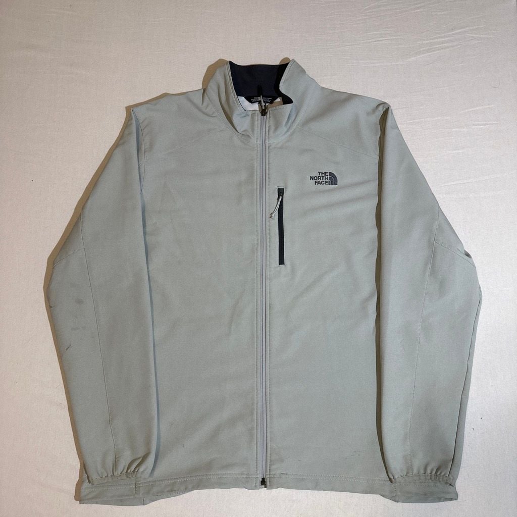 The North Face WindWall Softshell Grey Jacket Size XXL 2