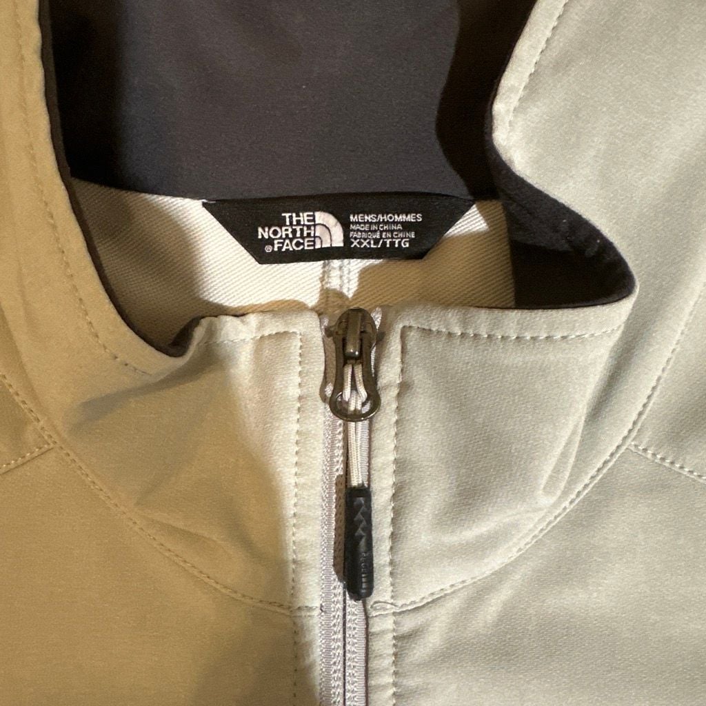 The North Face WindWall Softshell Grey Jacket Size XXL 6