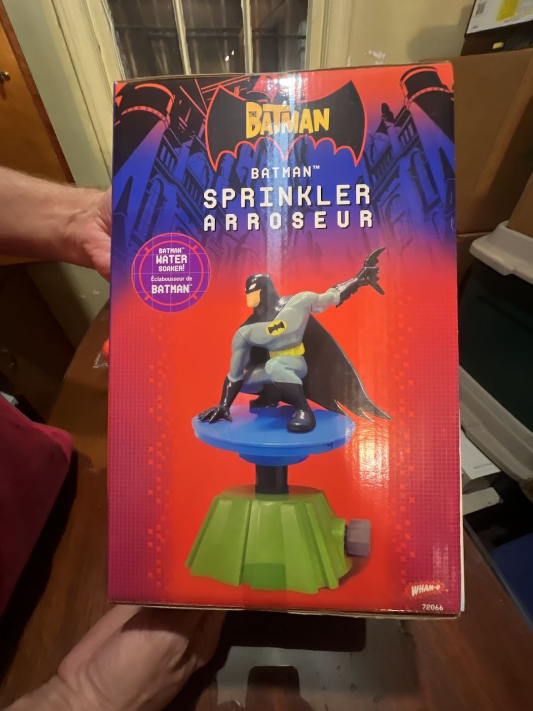 Wham-O The Batman Sprinkler Water Soaker Outdoor Toy 2004 Boxed 3