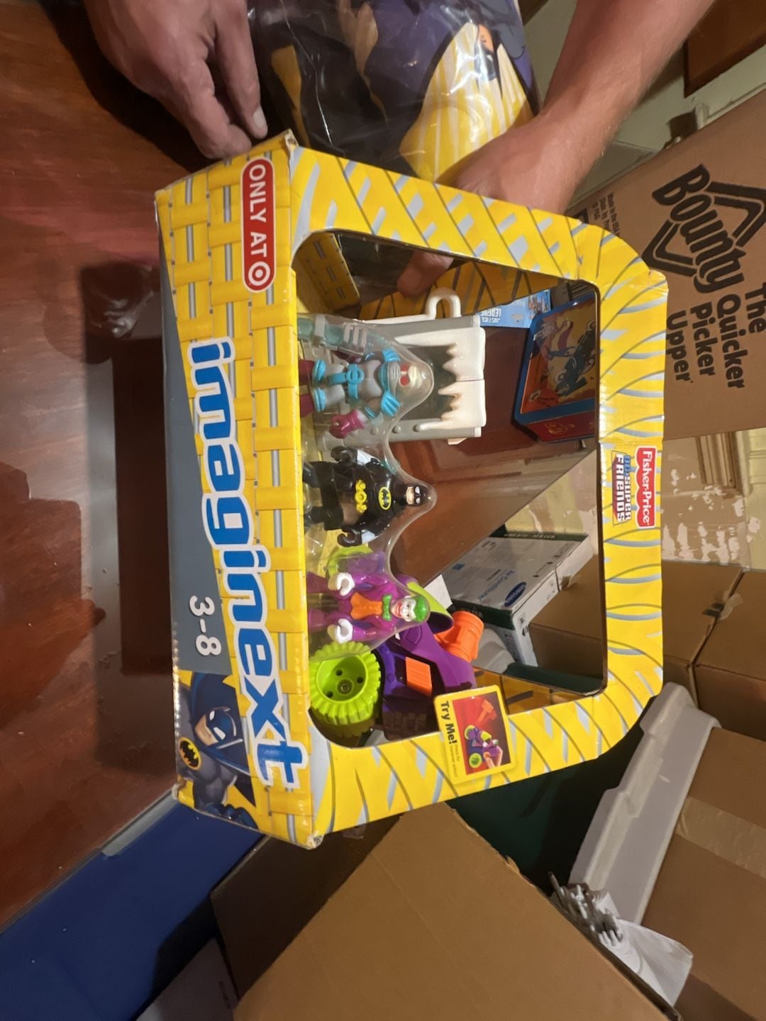 Fisher Price Imaginext DC Super Friends Batman Mr Freeze Joker Easter Basket 1