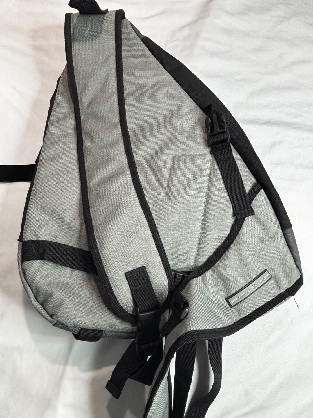 New Balance Sling Backpack Bag Gray 3