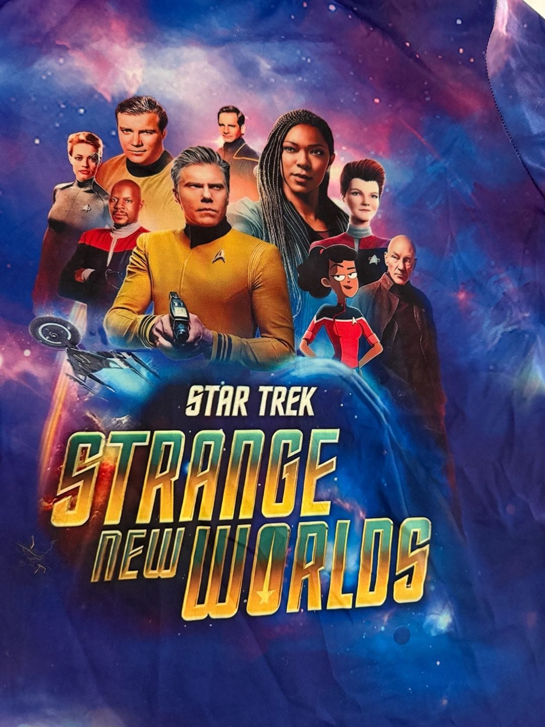 Star Trek Strange New Worlds Graphic T-Shirt XL Tee RUN SMALL see below  10